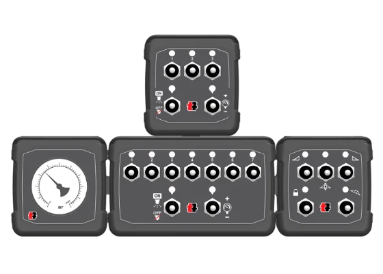 Sistema modular de interruptores Strong Box