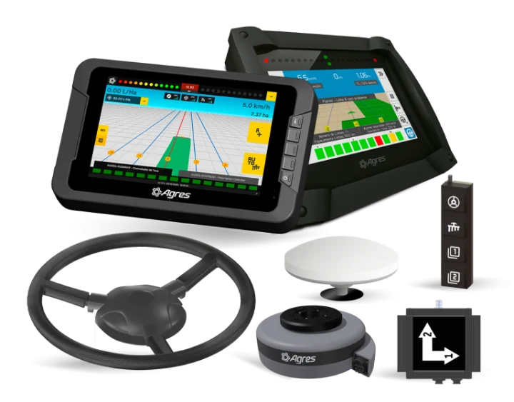 Piloto automático elétrico e-Steer instalado no volante