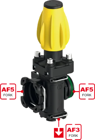 Componente de engate de garfo AF VOL-M