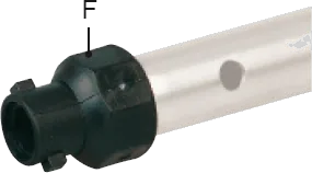 Adaptador de engate rápido para lavagem da barra