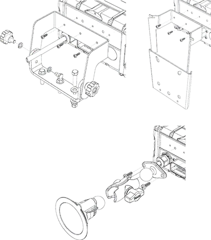 Suportes para Strong Box Mini
