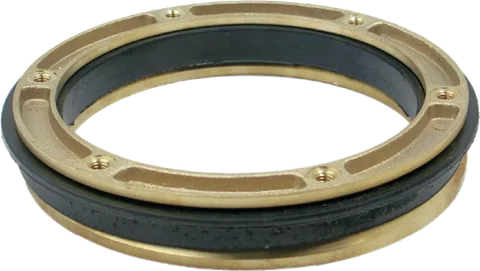 Flange de latão para atomizadores, com vedação em EPDM