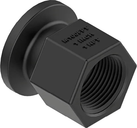 Adaptador flange-NPT reto com rosca fêmea