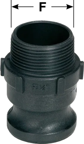 Adaptador macho com rosca macho NPT