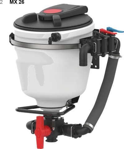 Lavador de embalagens de produtos fitossanitários MX 26