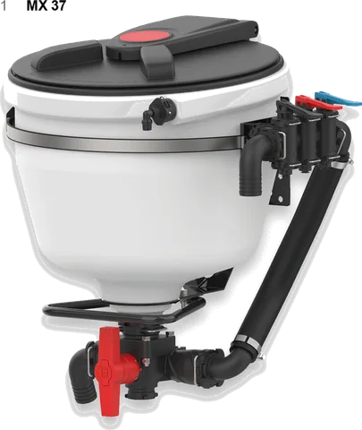 Lavador de embalagens de produtos fitossanitários MX 37