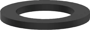 O-rings de vedação para conexões com porca giratória