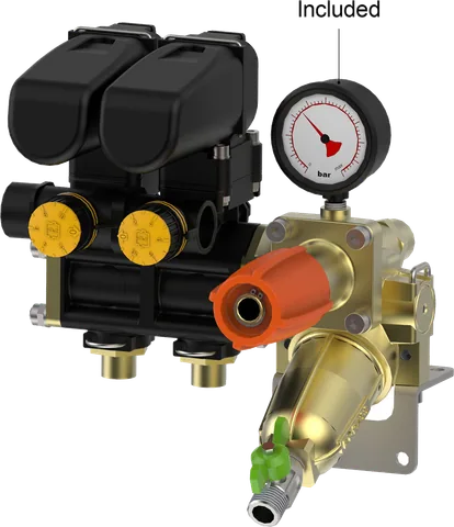 Grupo de comando elétrico PILOT 2V + VRPST 40 BAR