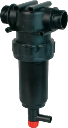 Filtro de linha autolimpante 15 bar com rosca macho