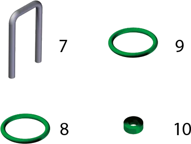 Acessórios para válvulas solenoide