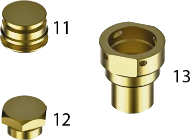 Acessórios para válvulas solenoide