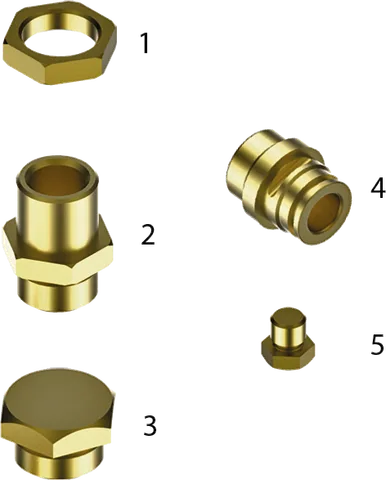 Acessórios para válvulas solenoide