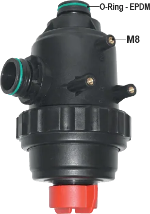 Filtro de aspiração com válvula 180 l/min – AF