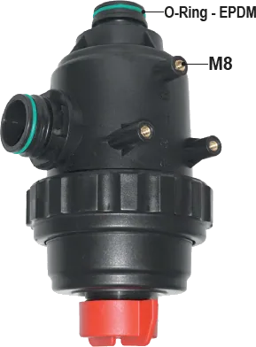 Filtro de aspiração com válvula 220 l/min – AF
