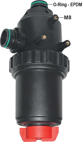Filtro de aspiração com válvula 260 l/min – AF