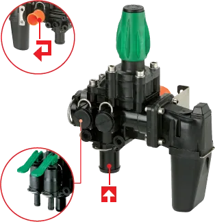 Válvula de comando geral manual VGME 5