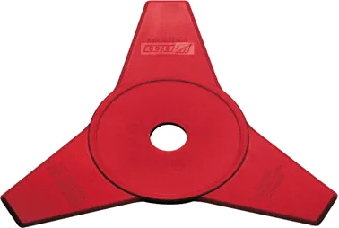 Lâmina de nylon de 3 pontas