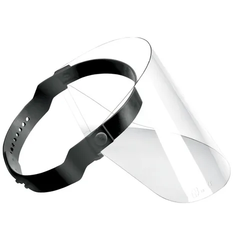 Protetor facial com visor de policarbonato