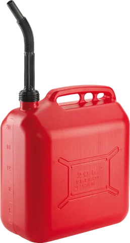 Galão plástico simples, 20 L