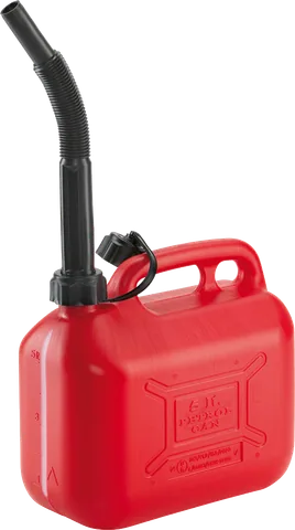 Galões plásticos simples, 5 L + 10 L