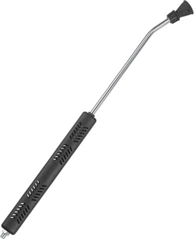 Lança L35 curva com protetor PU, inox