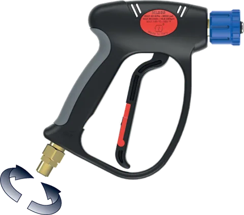 Pistola ML955 com engate rápido ARF40 e giratório TOP