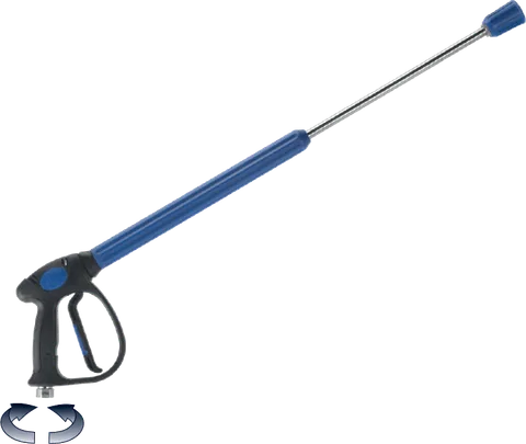 Pistola MV925 com gotejamento, giratório TOP inox, SF40 e MV114