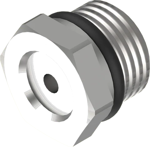 Bico de jato reto 0°, inox