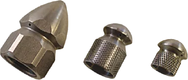 Bicos desentupidores de aço inox