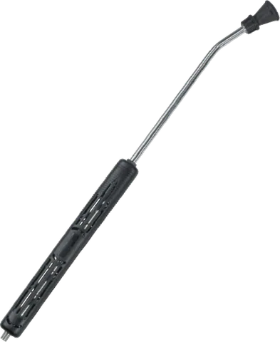 Lança SC8 curva com protetor PU, inox