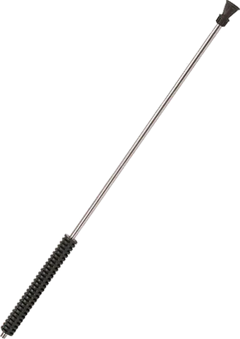 Lança SF12 reta com protetor PU, inox