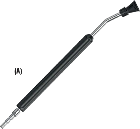 Lança SF40 curva com engate rápido AR4/AR36