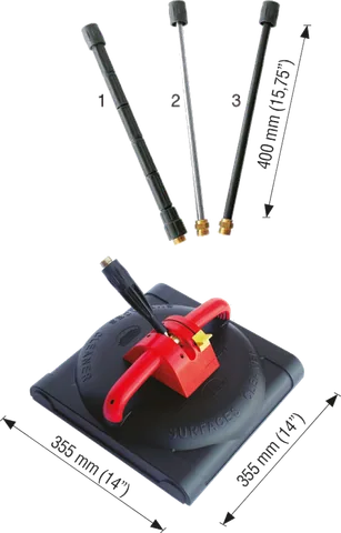 Limpador de superfície 21 MPa