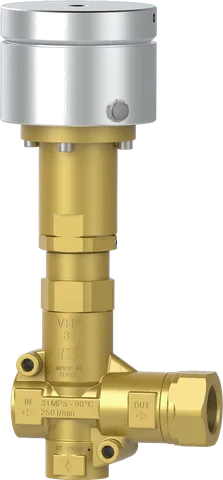 Regulador de pressão VHP-PN 31/250 com pistão pneumático