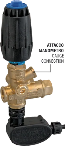 Regulador de pressão VRT3-P com conexão para manômetro